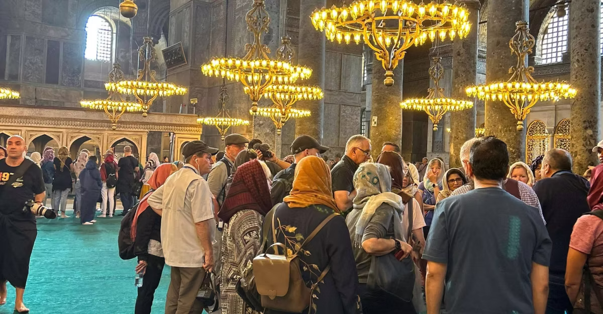 Hagia Sophia guided tour interior upper gallery