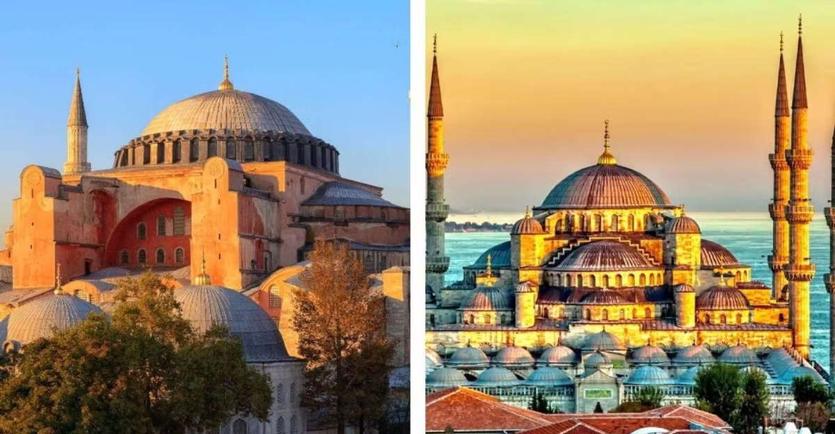 Hagia Sophia and Blue Mosque combo ticket visit in Sultanahmet Square Istanbul